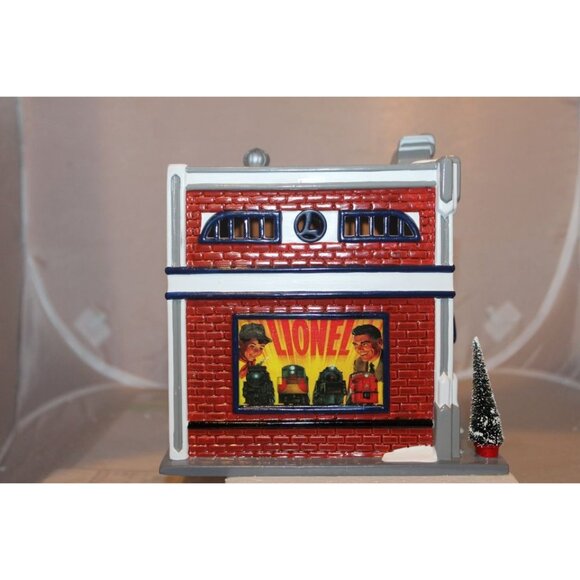 Dept 56 Snow Village - Lionel Electric Train Shop - Picture 3 of 7